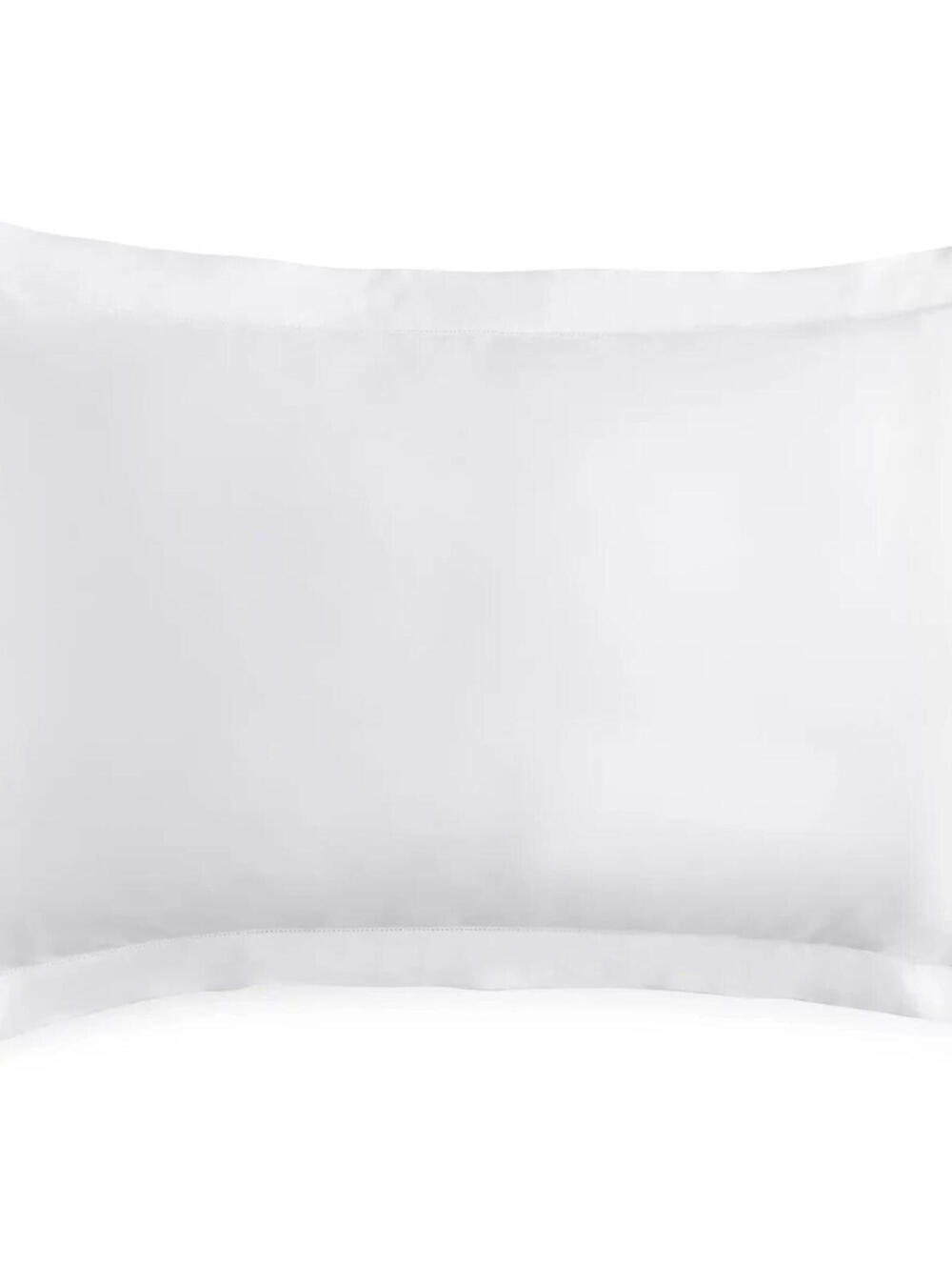 Amalia Home Collection 520TC Lightweight Percale Hemstitch King Sham, 2 pc White